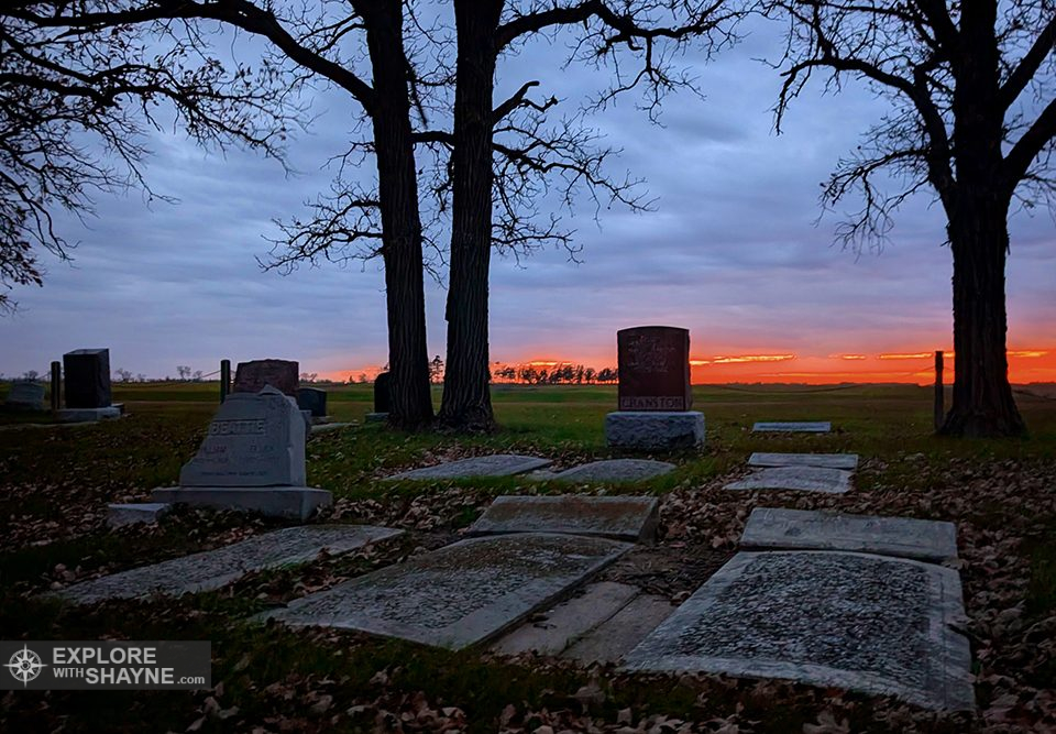 Graveyard Sunset